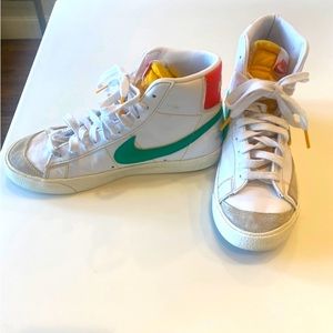 Gently worn Ray-gun Nike Blazers